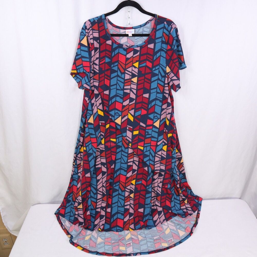 Lula Roe Stained Glass Design Dress Size 3XL